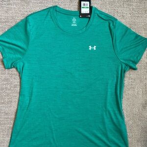 Under Armour Women's Aqua Short Sleeve Tee